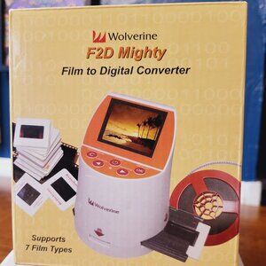 Wolverine D2D Mighty ~ Film to Digital Converter ~ 20 Megapixels ~ NIB